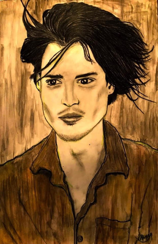 Johnny Depp Artist Print