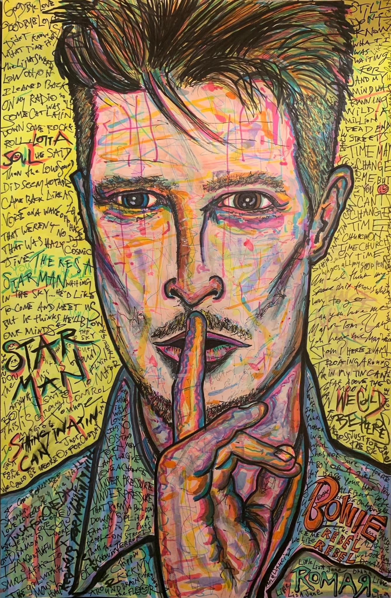 David Bowie Artist Print