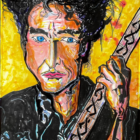 Bob Dylan Artist Print