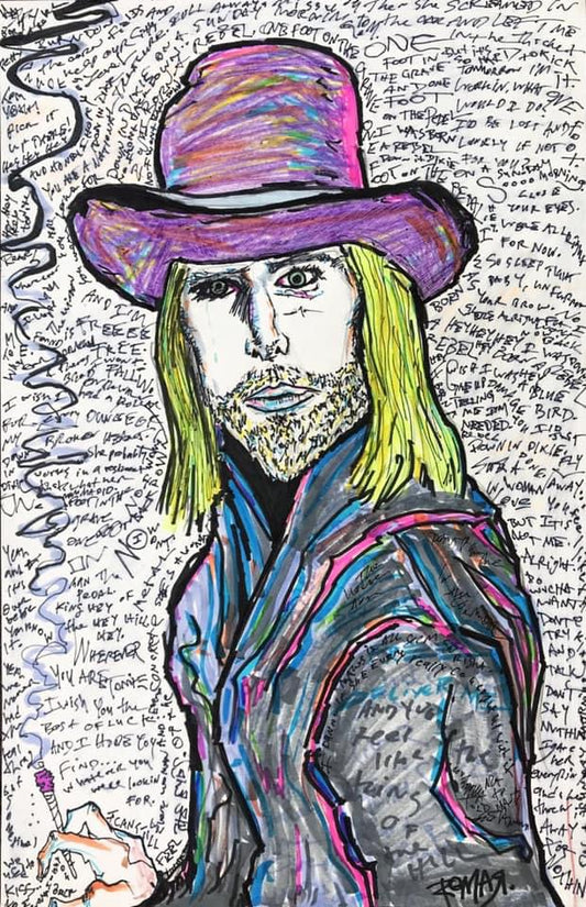 Tom Petty Artist Print