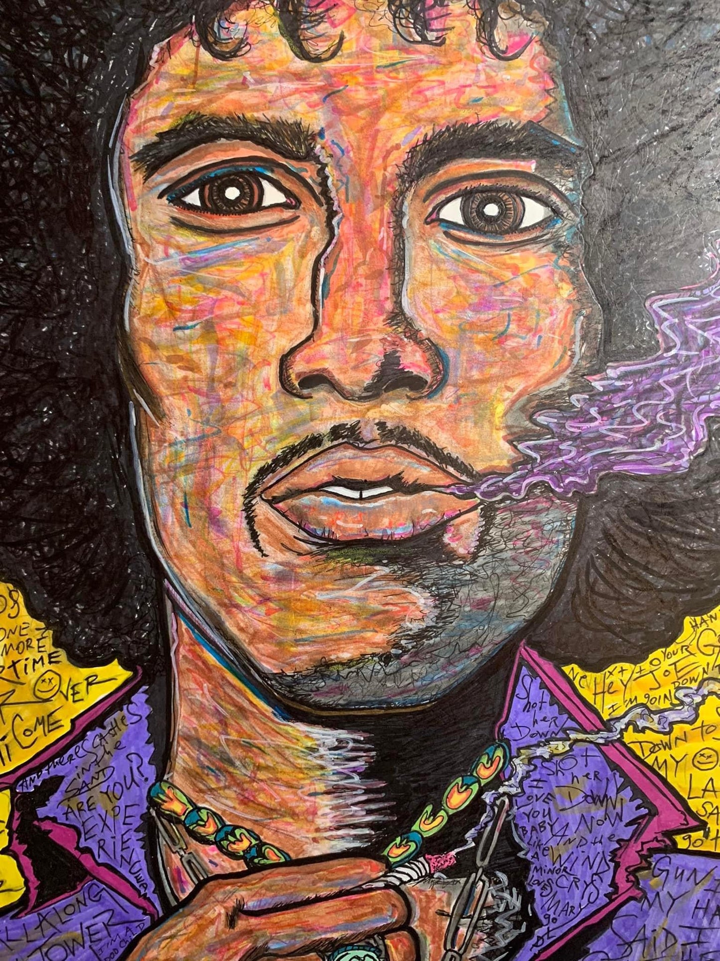 Hendrix Artist Print