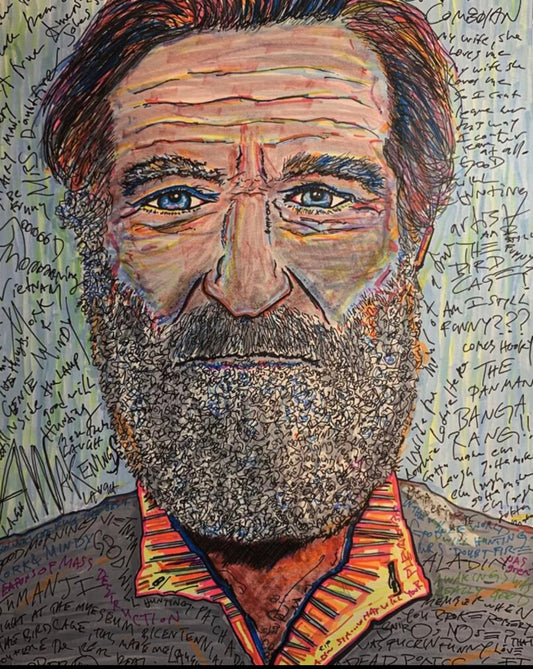 Robin Williams Artist Print